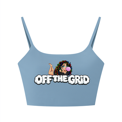 Women's Solid Color Sports Bra