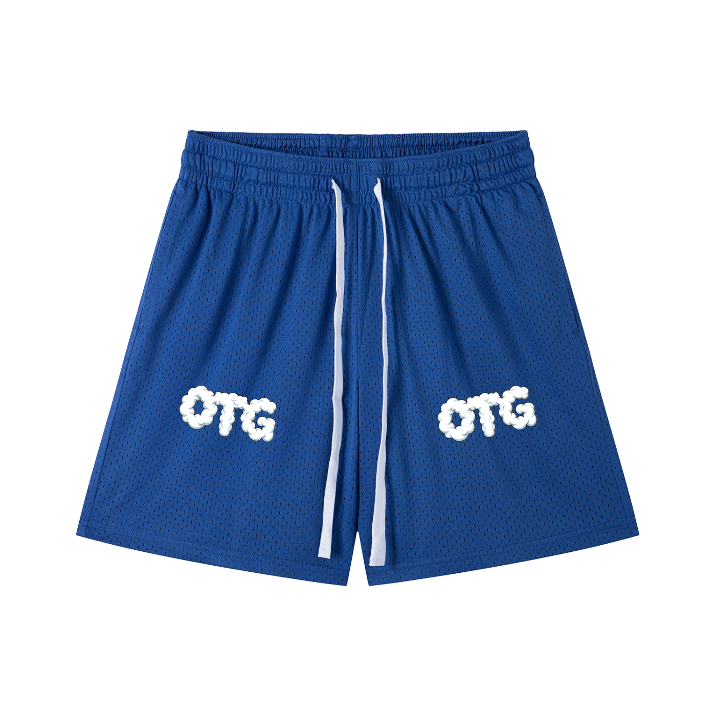 Mesh Drawstring Shorts