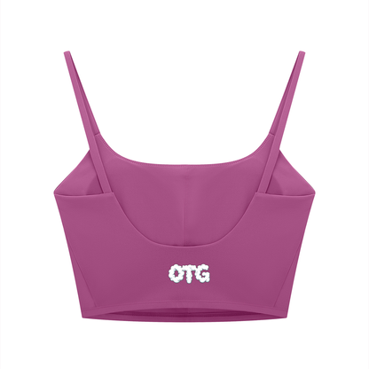 Women's Solid Color Sports Bra