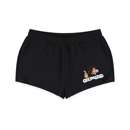 Women's Retro Contrast Binding Shorts