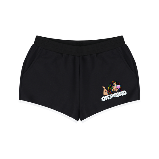Women's Retro Contrast Binding Shorts