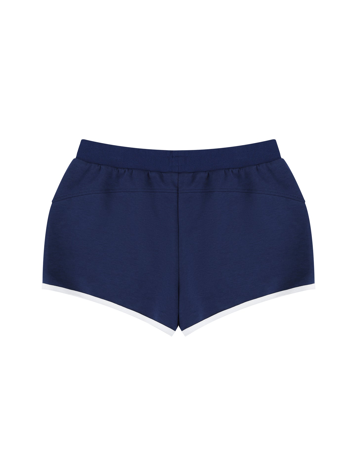 Women's Retro Contrast Binding Shorts